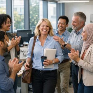 Read more about the article So gestalten Sie den Wiedereinstieg im Job erfolgreich – Tipps für Unternehmen und Mitarbeiter