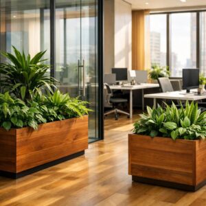 Read more about the article Natürliches Flair im Büro: So schafft Holz eine ganz neue Atmosphäre