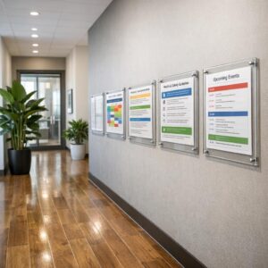 Read more about the article Weniger Rückfragen im Büro: Wichtige Infos an die Wand statt ins Postfach